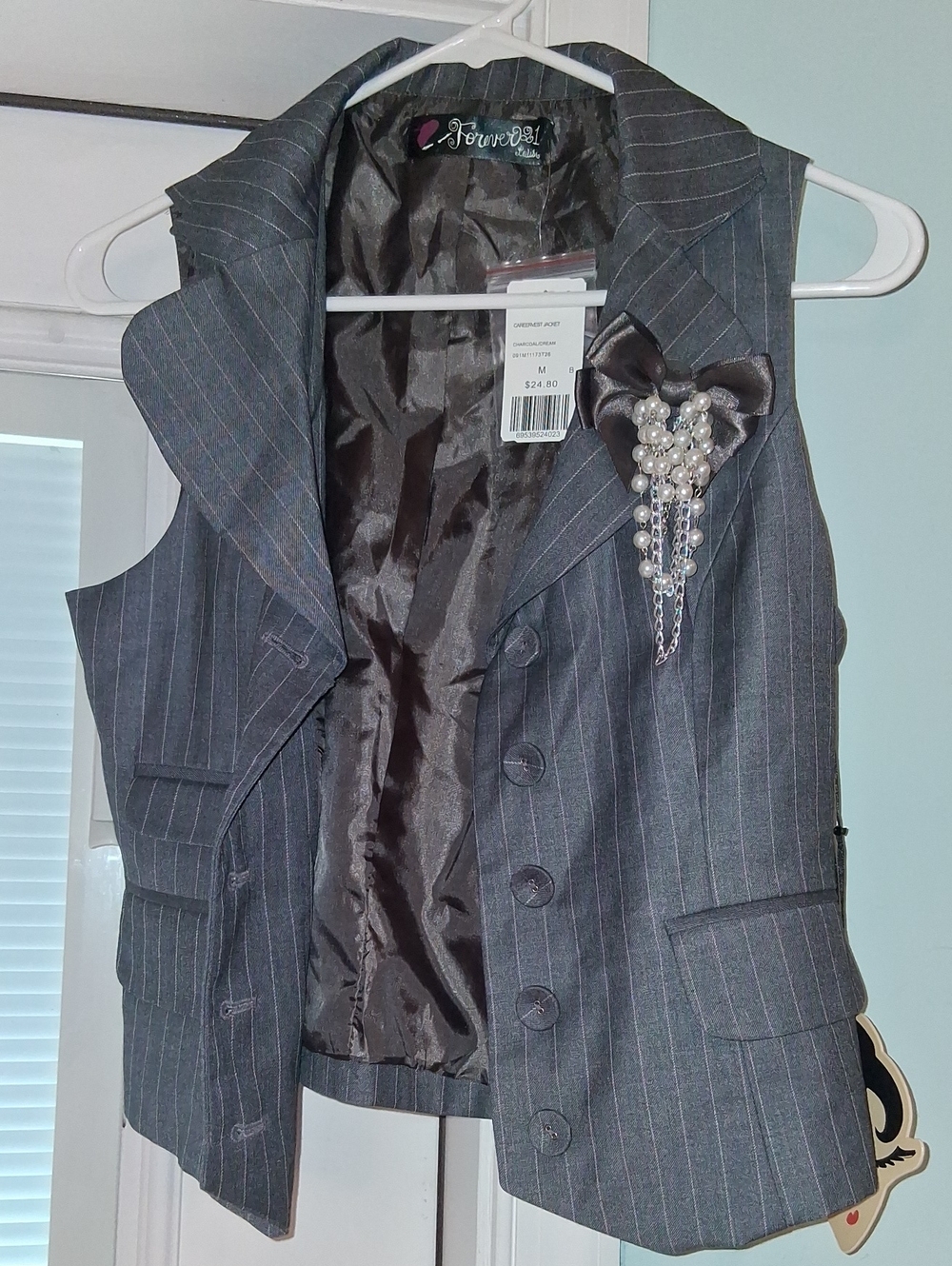 Vest, Forever 21, Size M